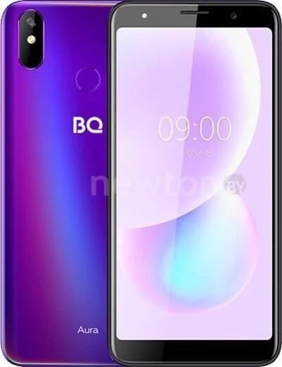 Телефон BQ-Mobile BQ-6022G Aura (фиолетовые флюиды)