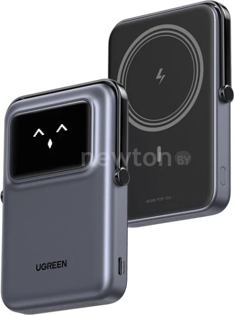 Внешний аккумулятор Ugreen PB764 10000mAh (серый)