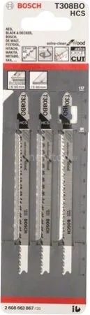 Набор оснастки Bosch 2608663867 (3 предмета)