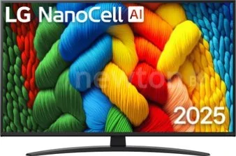 Телевизор LG NanoCell AI NANO81 43NANO81A6A