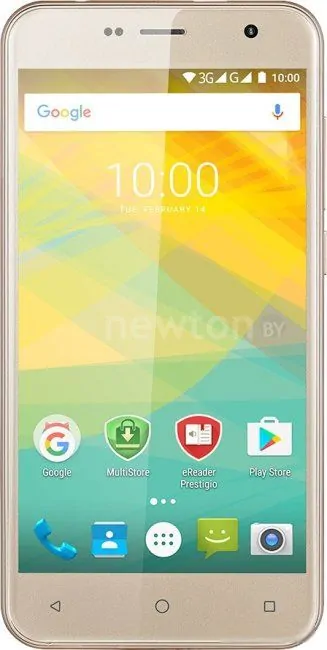Телефон Prestigio Muze B3 (золотистый) [PSP3512DUO]