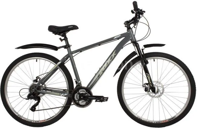 Велосипед Foxx Aztec D 27.5 р.18 2022 (серый)