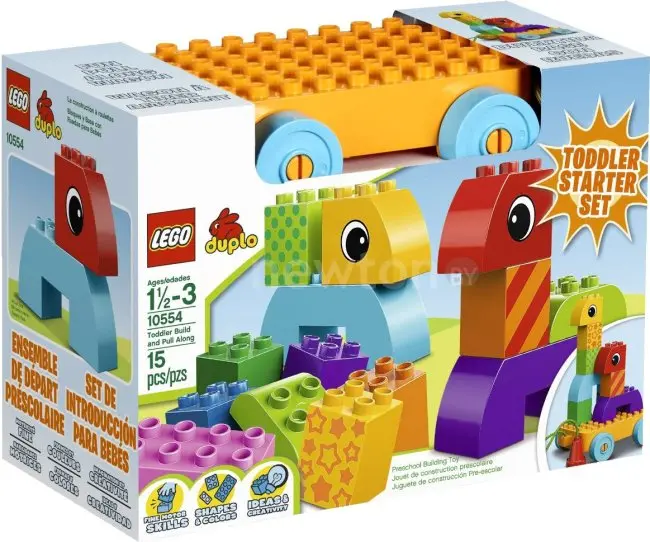 Конструктор LEGO 10554 Creative Play Toddler Build and Pull Along