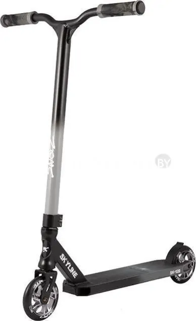 Двухколесный подростковый самокат Maxiscoo Skyline-120 SN-SK120-BL (черный)