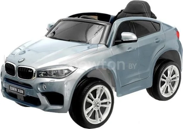 Электромобиль Sima-Land BMW X6M (серебристый)