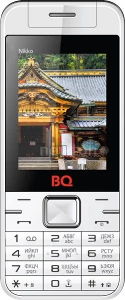Телефон BQ-Mobile Nikko White/Green [BQM-2424]