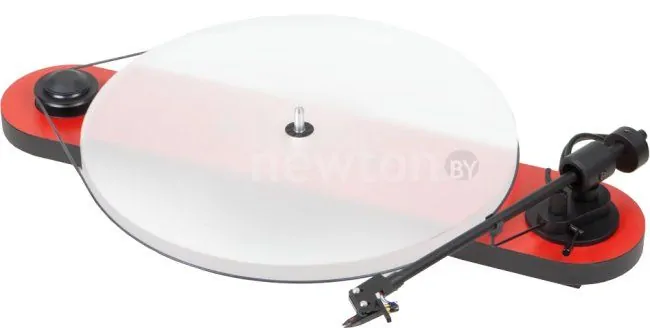 Виниловый проигрыватель Pro-Ject Elemental (черный/красный)