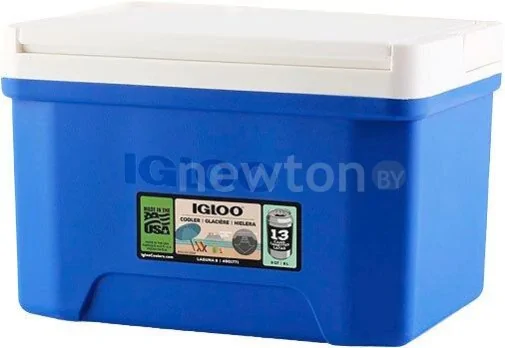 Термобокс Igloo Laguna 9 QT 00032477 8л (голубой/белый)