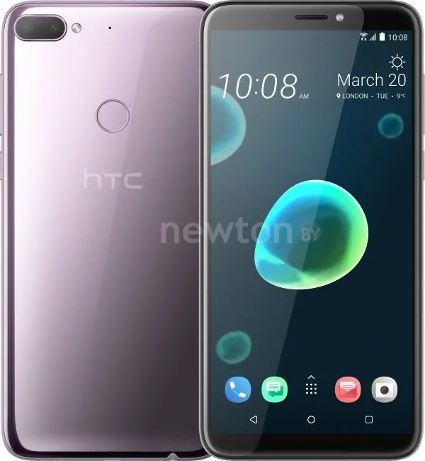 Телефон HTC Desire 12+ (сиреневый)