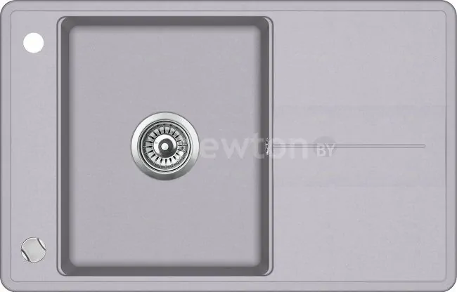Кухонная мойка Aquasanita Bella SQB101W (alumetallic 202)