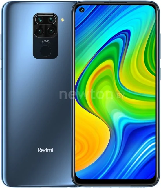 Телефон Xiaomi Redmi Note 9 4GB/128GB международная версия с NFC (синий)