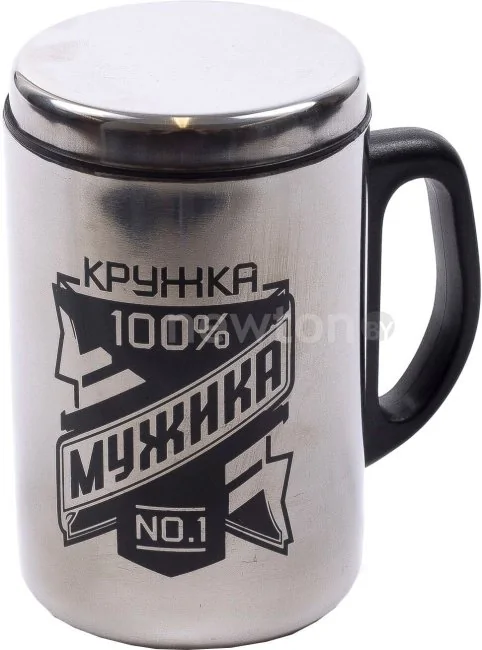 Термокружка Хаузваре Трейд Экспорт Кружка мужика 27418451 0.35л