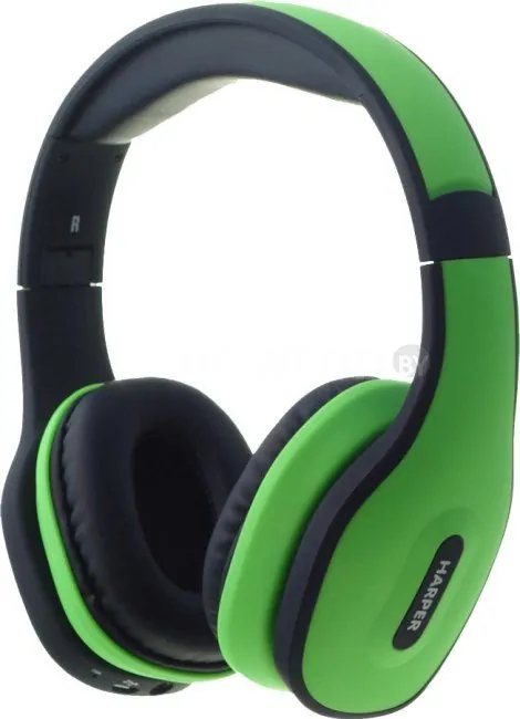 Наушники с микрофоном Harper HB-401 (зеленый)