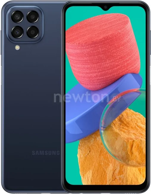 Телефон Samsung Galaxy M33 5G SM-M336B/DS 6GB/128GB (синий)