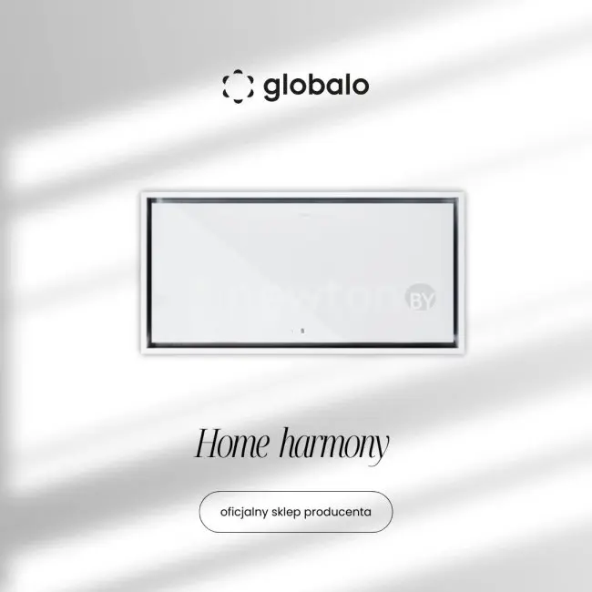 Кухонная вытяжка Globalo Novelti 100.1 White + Turbina TW 2.1