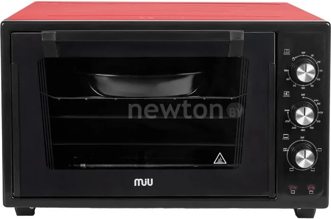Мини-печь MIU 3603 L (черный/красный)