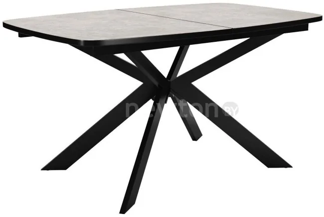 Кухонный стол DikLine B140 Black (белый)