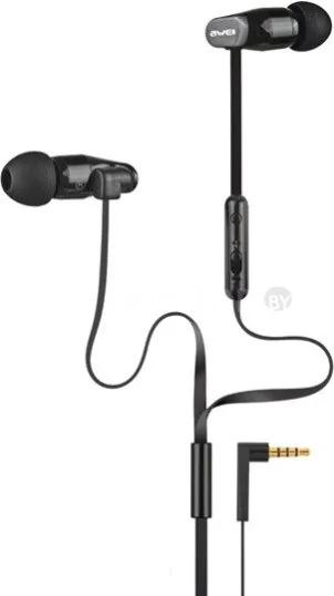 Наушники с микрофоном Awei ES-12Hi (черный)