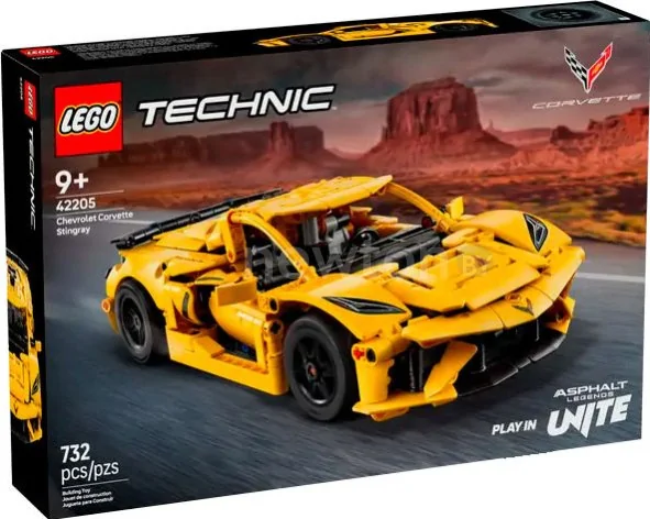 Конструктор LEGO Technic 42205 Chevrolet Corvette