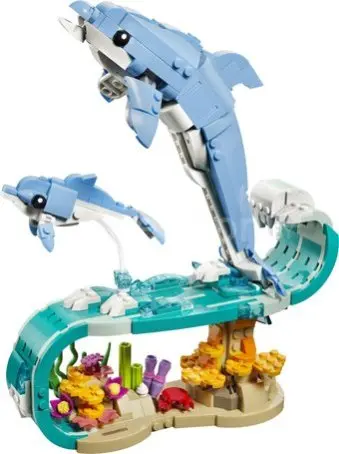 Конструктор LEGO Creator 3 w 1 31385 Морские животные: прекрасный дельфин