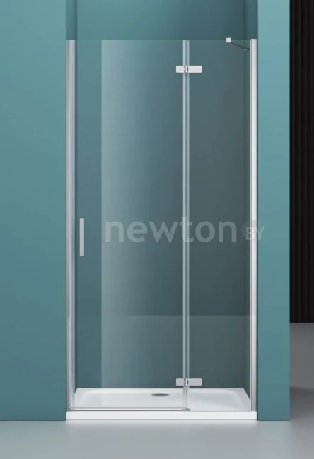 Душевая дверь BelBagno KRAFT-B-12-60/40-C-Cr-R (прозрачное стекло)
