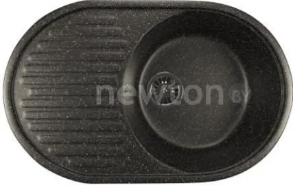 Кухонная мойка Mixline ML-GM16 (черный 308) 525110