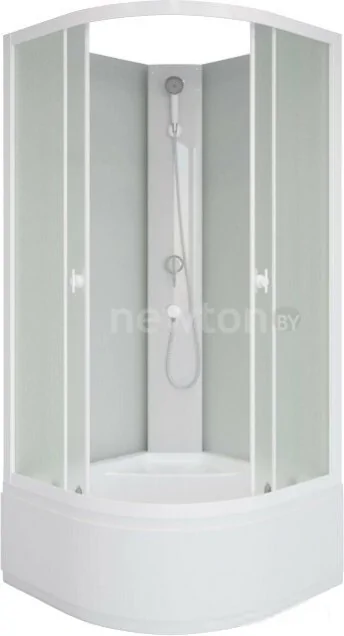 Душевая кабина Niagara Promo P100/40/MT/BK 100x100x195