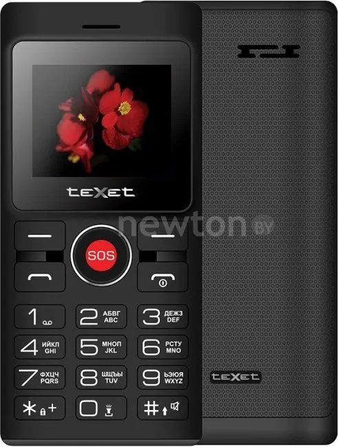 Телефон TeXet TM-106 (черный)