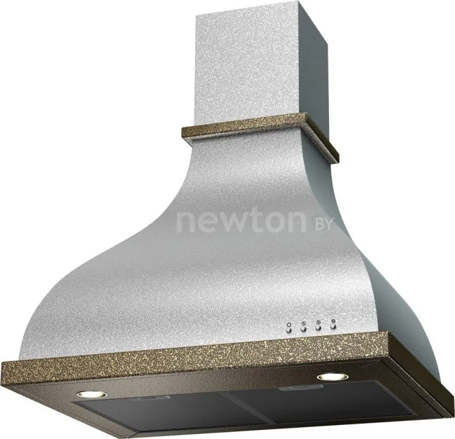 Кухонная вытяжка Krona Alisa 600 White/Bronze Electronic