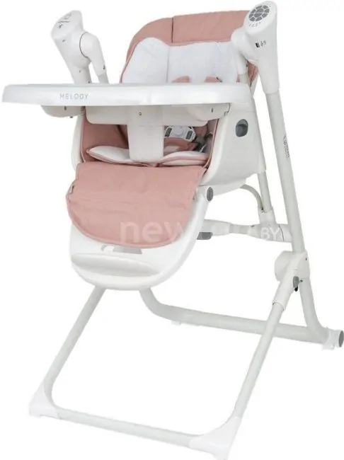 Высокий стульчик Rant Melody RS201 (cloud pink)