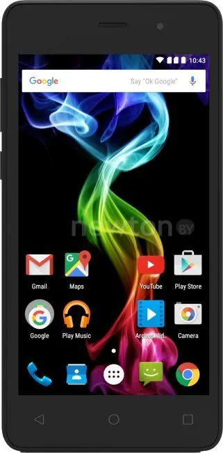 Телефон Archos 45d Platinum Yellow