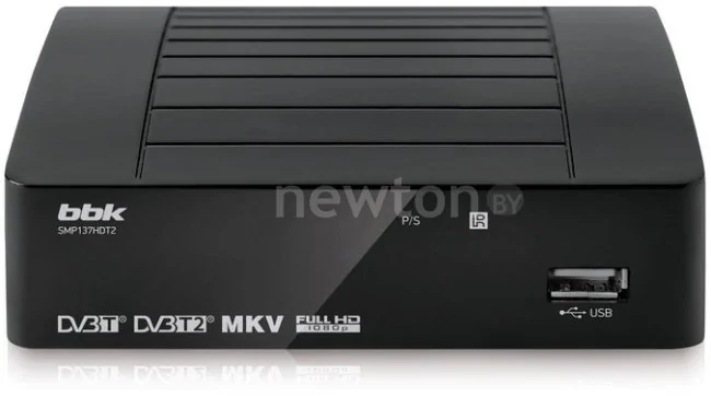 Приемник цифрового ТВ BBK SMP137HDT2 Dark Gray