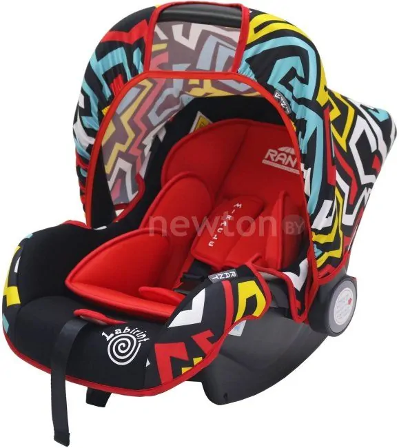Детское автокресло Rant Miracle Labirint LB327 (красный)