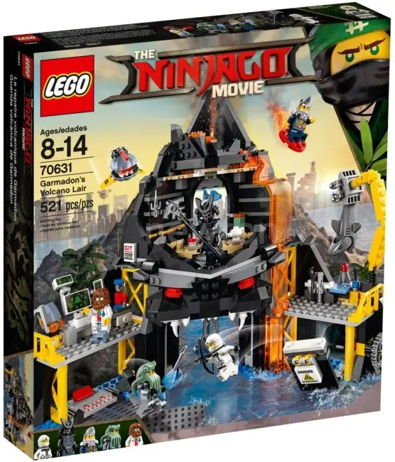 Конструктор LEGO Ninjago 70631 Логово Гармадона в жерле вулкана