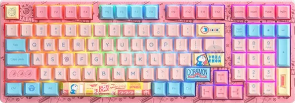 Клавиатура Akko 3098B Doraemon Macaron (Akko CS Jelly Pink)