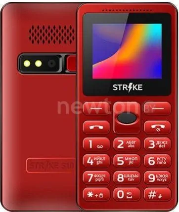 Телефон Strike S10 (красный)