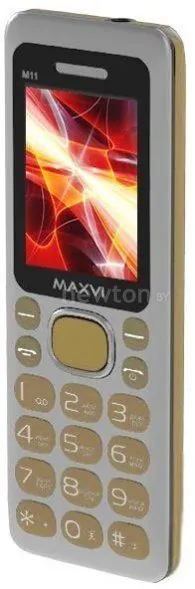 Телефон Maxvi M11 (золотистый)