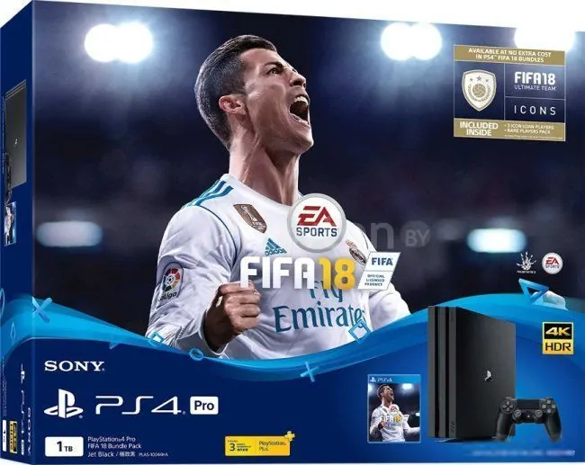 Игровая приставка Sony PlayStation 4 Pro FIFA 18 1TB