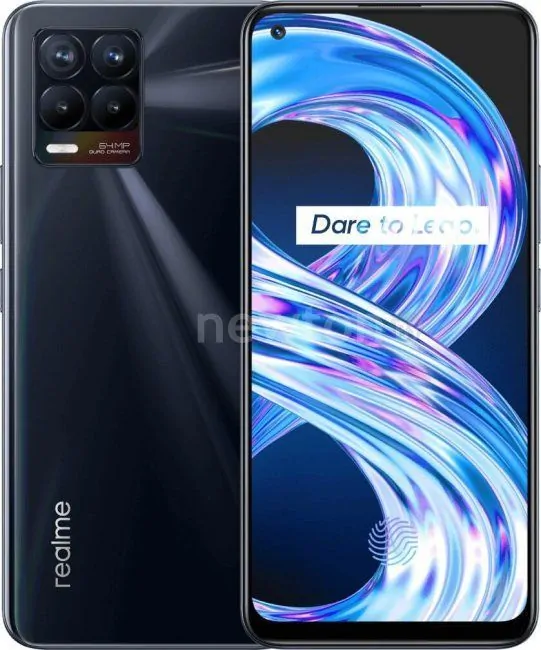 Телефон Realme 8 6GB/128GB (черный панк)