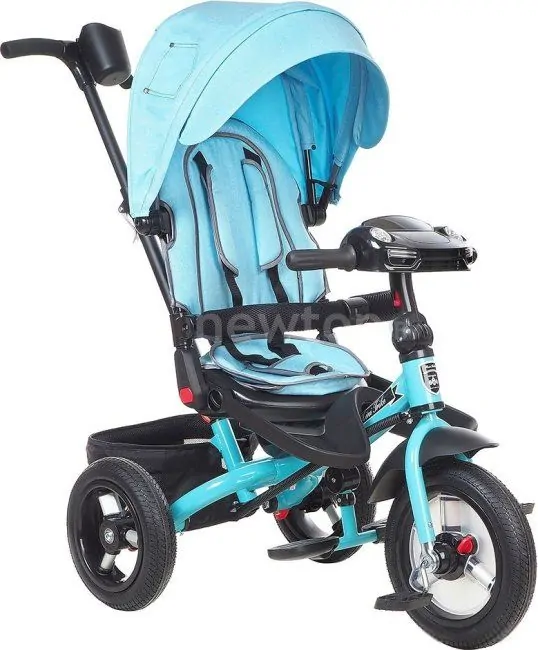 Детский велосипед Mini Trike T400 New (голубой)