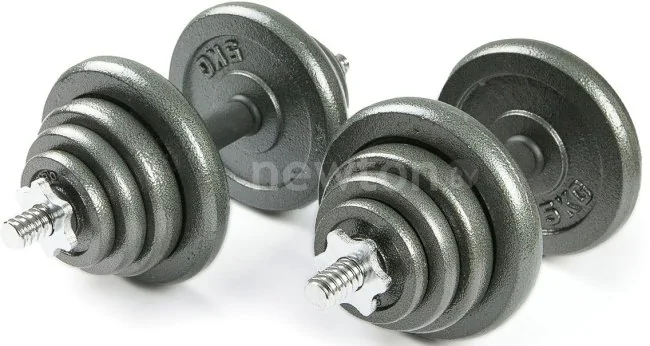 Набор гантелей Atlas Sport Металлические 2x20 кг