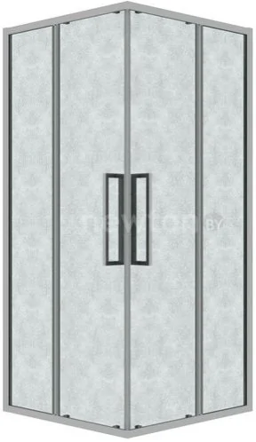 Душевой уголок Grossman Cosmo 90x90x195 300.K33.02.9090.10.02 (хром/шиншилла стекло)