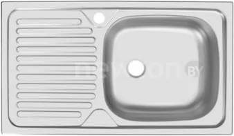 Кухонная мойка Ukinox CLM760.435 GT5K 1R (с сифоном)