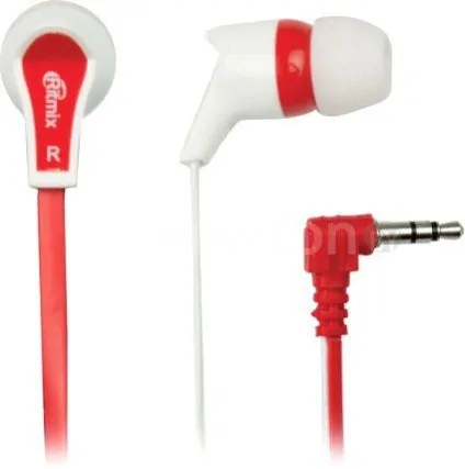 Наушники Ritmix RH-013 White-Red