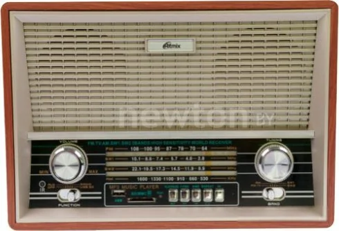 Радиоприемник Ritmix RPR-101 (коричневый)
