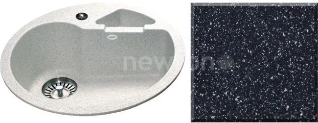 Кухонная мойка Ulgran U-108 (черный)