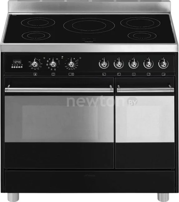 Кухонная плита Smeg C92IPBL9