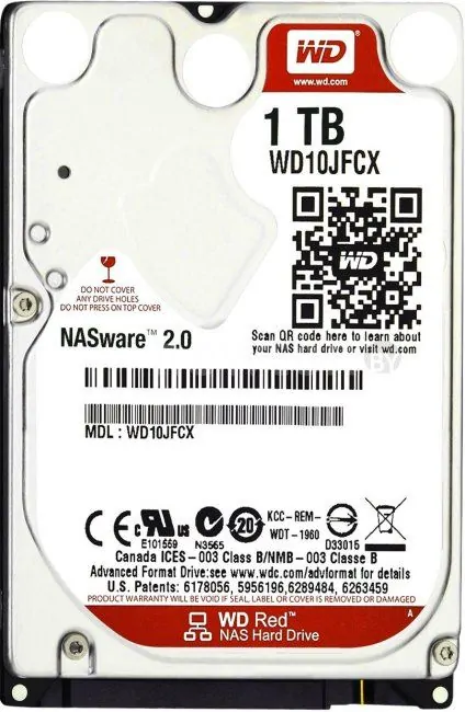 Жесткий диск WD Red 1TB WD10JFCX