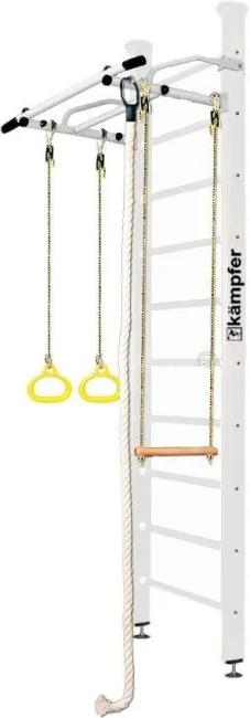 Детский спортивный комплекс Kampfer Helena Ceiling Стандарт (жемчужный/белый антик)