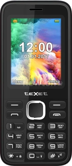 Телефон TeXet TM-403 (черный)